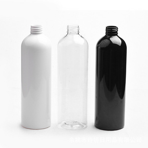 4oz 8 oz 16 oz White Black Green Blue Empty Bottles or PET Plastic Cosmo Bullet Round Bottle for Oils