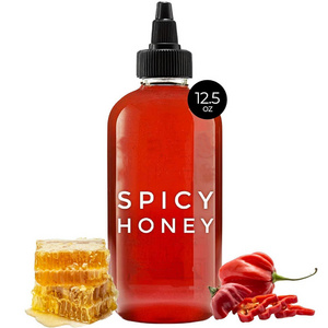 5oz 10oz 12oz Sriracha Sauce Bottle pet squeeze bottles for honey Jar Siracha Tomato Hot Chili Tabasco Sauce Bottles Dispenser