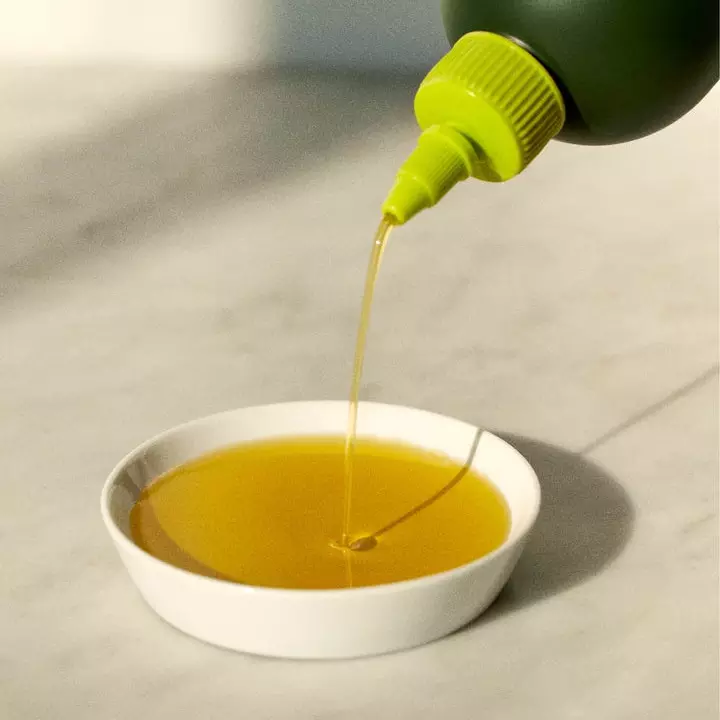 Food Grade 12oz 500ml 1000ml Matte Green Olive Oil Bottle Hair Oil Hot Chili Sriracha Sauce Squeeze Bottle Applicator Dispenser