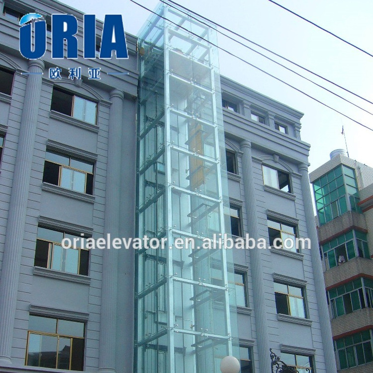 ORIA outdoor elevator price with glass/outdoor lift elevators/panoramic glass elevator