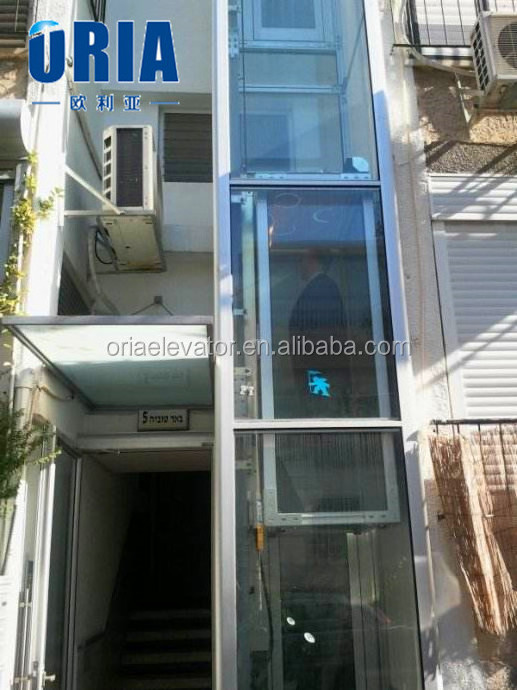 ORIA outdoor elevator price with glass/outdoor lift elevators/panoramic glass elevator