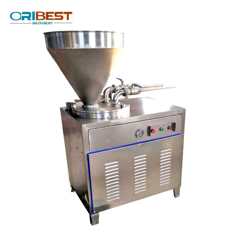 sausage stuffer horizontal/ hydraulic sausage filling machine/ sausage making line