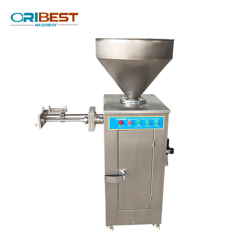 sausage stuffer horizontal/ hydraulic sausage filling machine/ sausage making line