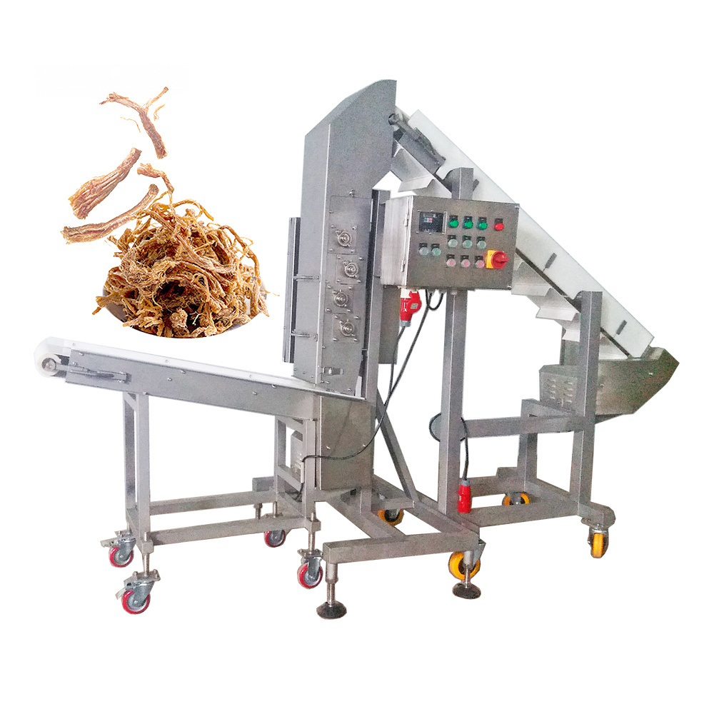 China Sale High Capacity Meat Shredder Chicken cooked Shredding Chicken Breast shredding Machine