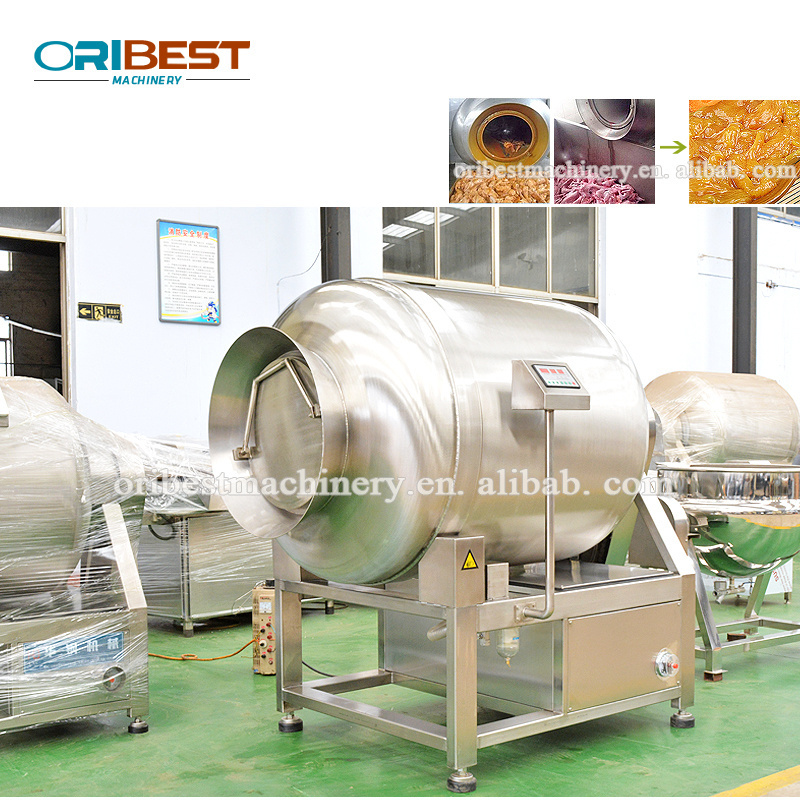 Durable service chicken meat marinating machine vacuum meat tumbler machine for fish pork duck mutton beef