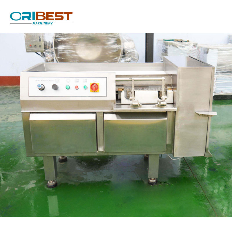 Fasion design beef chicken meat cube dicer/ frozen meat dicer cutting machine