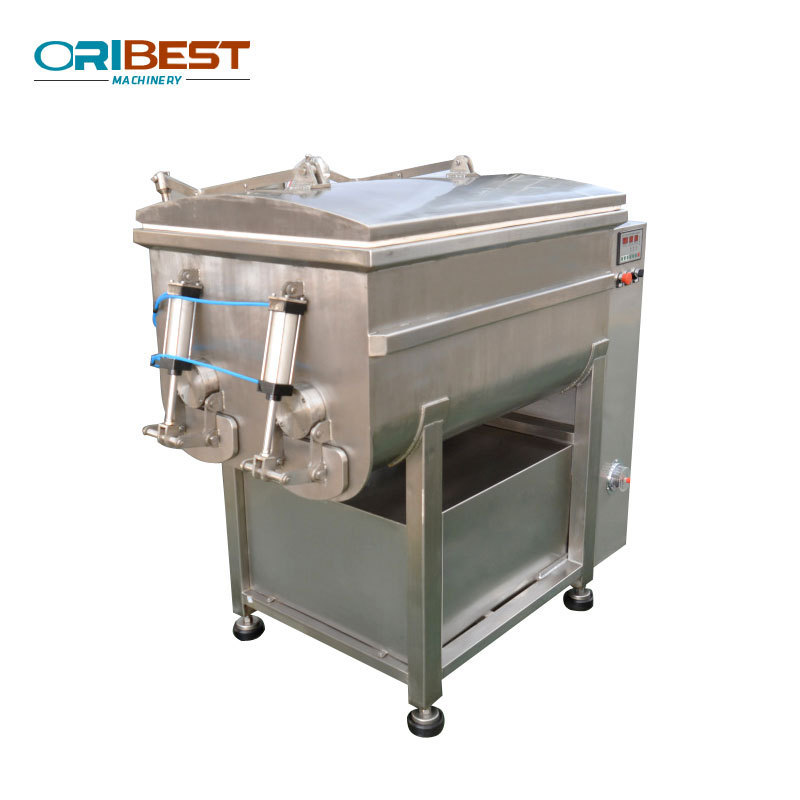 High Capacity  Electric Commercial Vegetables And Meat Mixer Machine Industrial Meat Grinder And Vacuum Meat Mixer Machine