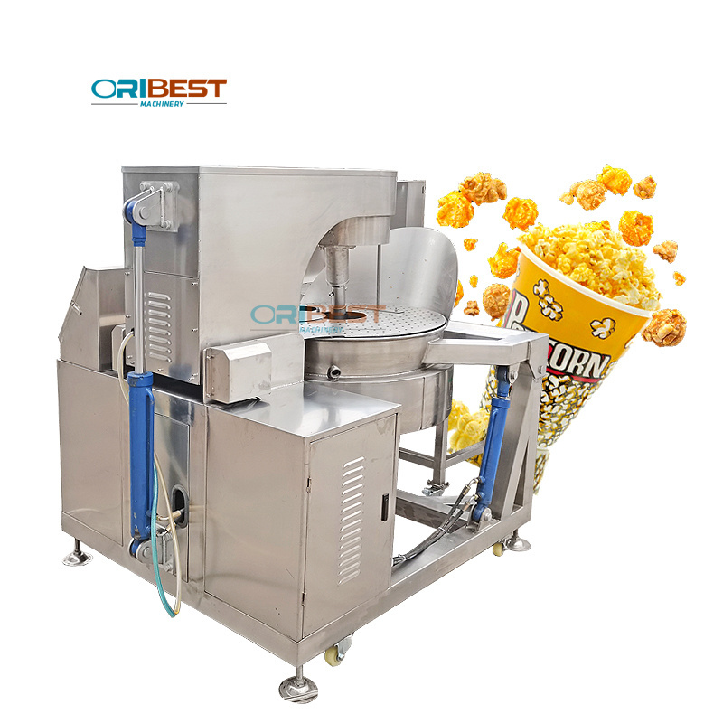 Snacks production machine popcorn caramel sweet popcorn machine ball popcorn making machine