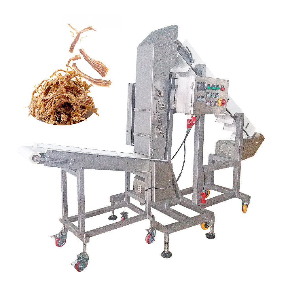 China Sale High Capacity Meat Shredder Chicken cooked Shredding Chicken Breast shredding Machine