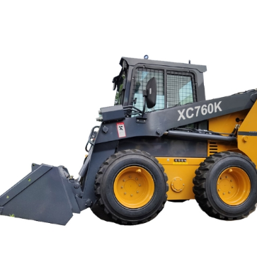 XC760K Skid Steer Loader with Yanmar 4TNV98T Engine Stage III Mini Skid Loader for Sale