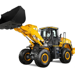 Economic 4500kg 2.5m3 bucket snow blower front wheel loader 848H from china Guangxi within Earthmoving Machinery