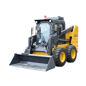 Chinese Brand 0.45cbm Skid Steer Wheel Loader Xc760k Skid Steer Loader XC740K within earthmoving machinery with attachments