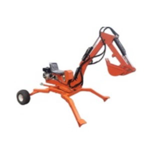 Chinese Factory 9hp 15hp ATV Backhoe Excavator, ATV Mini Backhoe, ATV Towable Backhoe