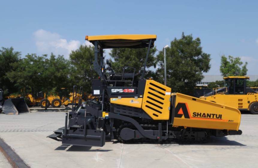 China SHANTUI 4.5m Asphalt Machinery SPS45-G Paving Road Machine Paver For Sale