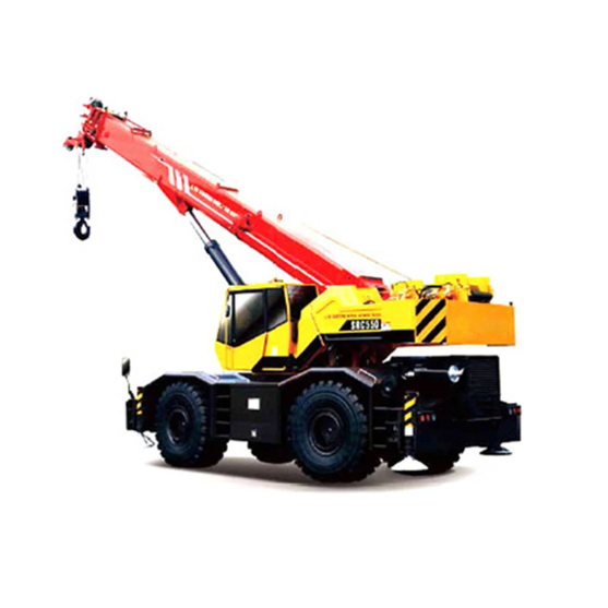 China Top Brand Lifting Machine SRC550 55t Rough-terrain Crane 4*4 Popular in Asia with Hot Sale