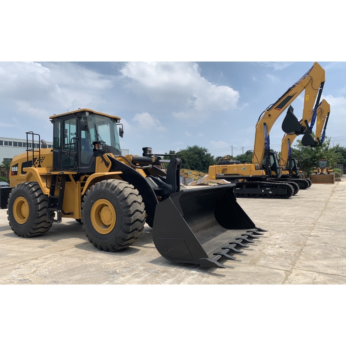 SYL956H5 5ton China Made Front End Tire Wheel Loader Price for Sale