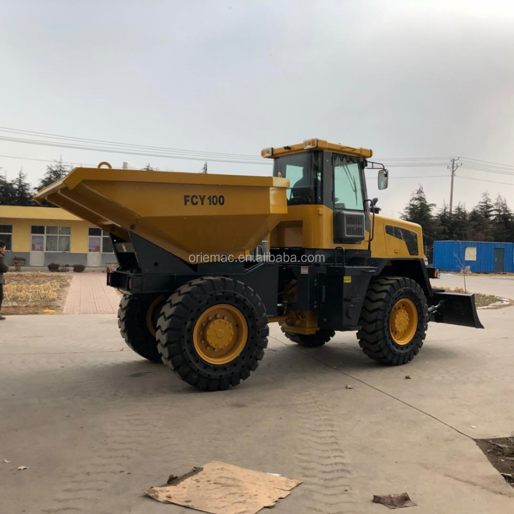 FCY100 Stone 10 ton articulated off road dump trucks