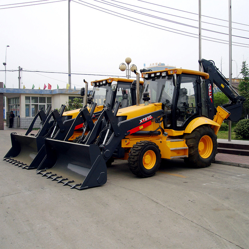 ORIEMAC Mini Excavator Towable Backhoe 8.5t Backhoe Loader XC870H with high quality within Earthmoving Machinery