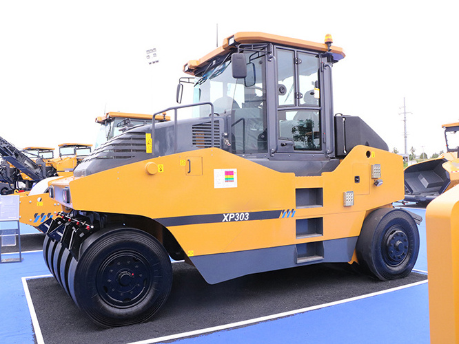 XP303 Construction Machine 30t Tire Roller Price with optional accessories and attachments within Earthmoving Machinery