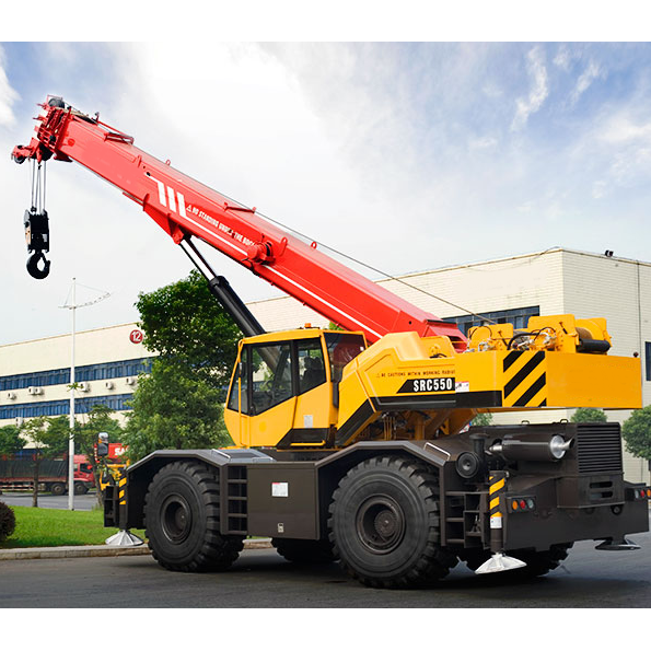 China Top Brand Lifting Machine SRC550 55t Rough-terrain Crane 4*4 Popular in Asia with Hot Sale