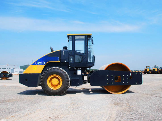 road construction machinery 20 ton road roller with single drum SEM520F vibratory road roller hot selling