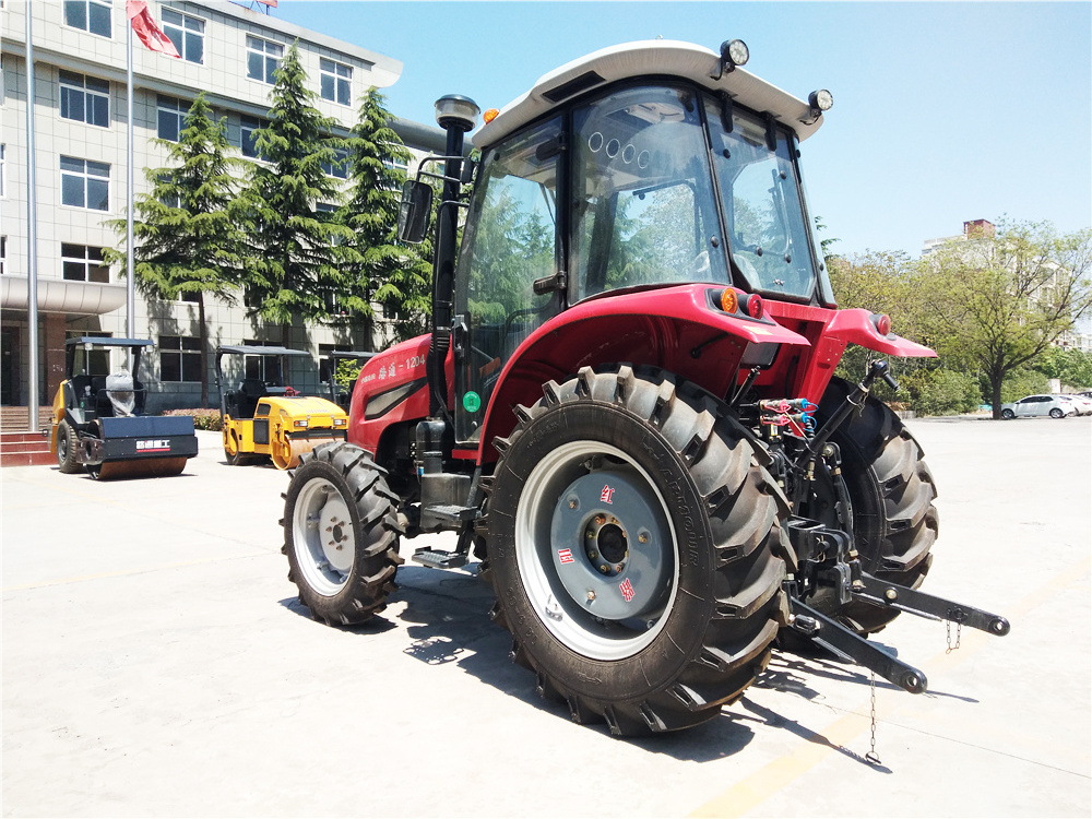 China 120hp farm big chassis tractor LT1204B classic tractors for sale in zambia