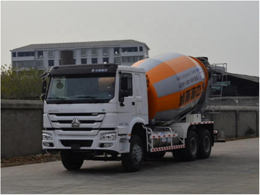 8m3 Capacity Concrete Mixer Truck K8JB-R with Hydraulic Pump for Sale