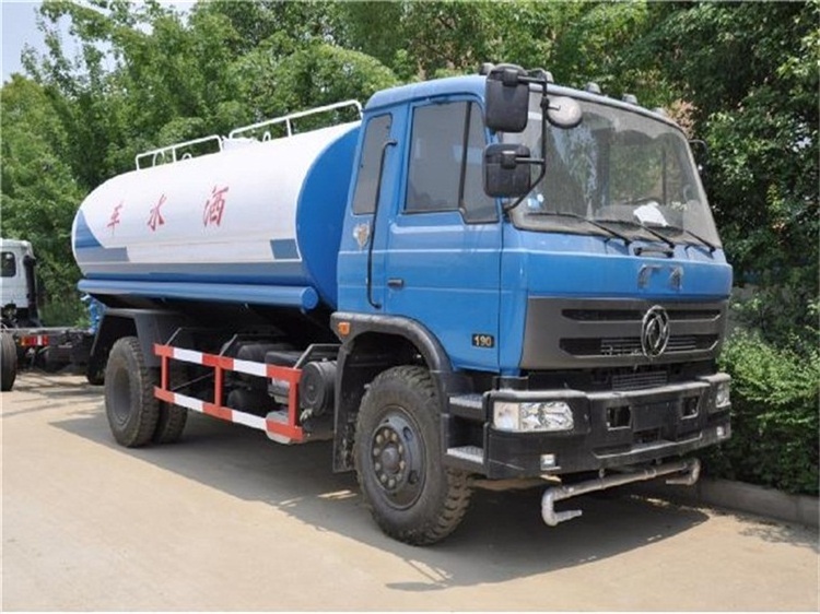 Popular in Gambia DONGFENG 10m3 water tank truck, 10,000 Liters water bowser, 10ton water sprinkler truck for sale