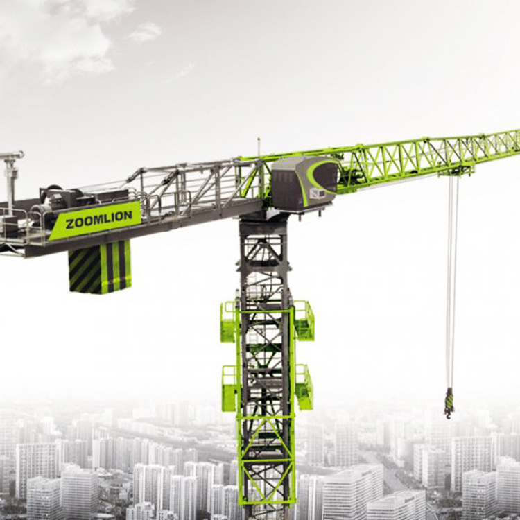 High performance TC5013-4 50m 4 ton Hammerhead Tower Crane good price for sale