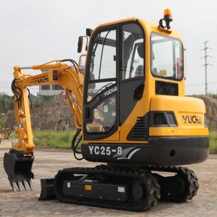 2022 YUCHAI Excavator 1.8Ton Mini Crawler Excavator  YC18-9 for Sale earth moving machine