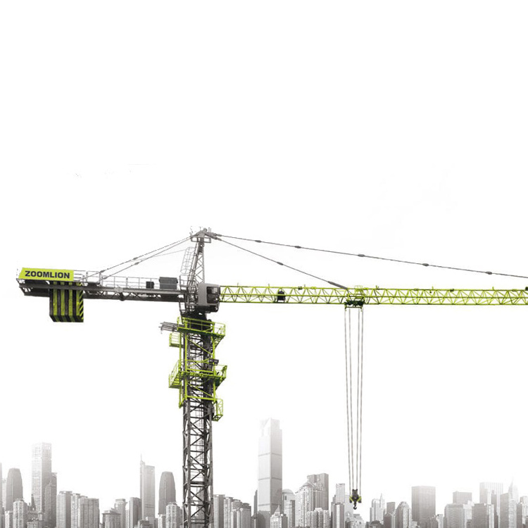 High performance TC5013-4 50m 4 ton Hammerhead Tower Crane good price for sale