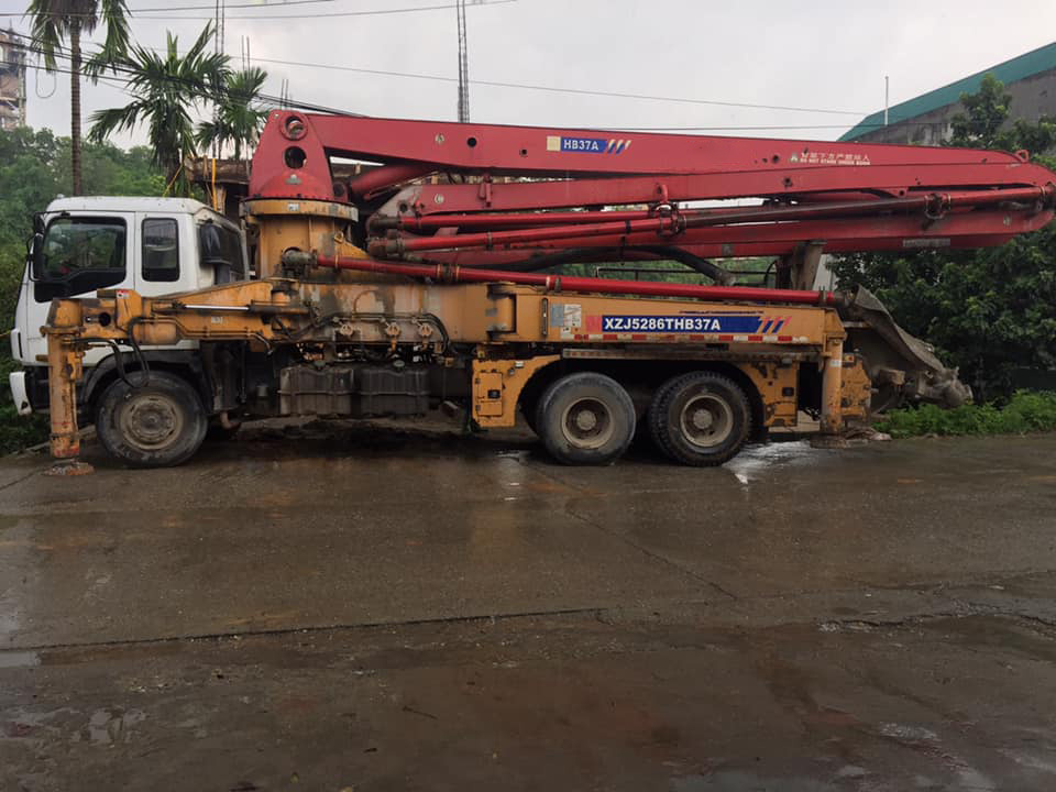 truck mounted concrete pump 37Meters 38meters 42meters sany concrete pump truck