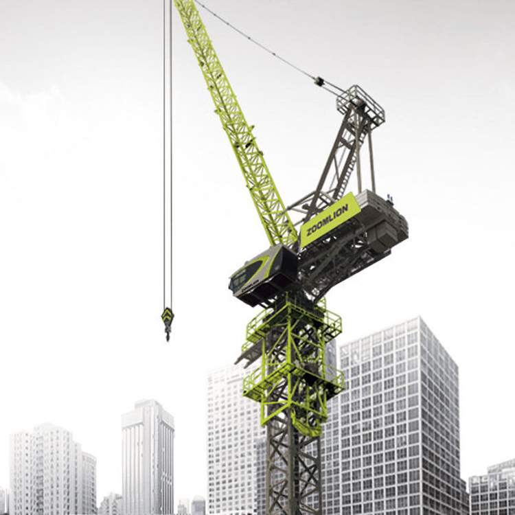 High performance TC5013-4 50m 4 ton Hammerhead Tower Crane good price for sale