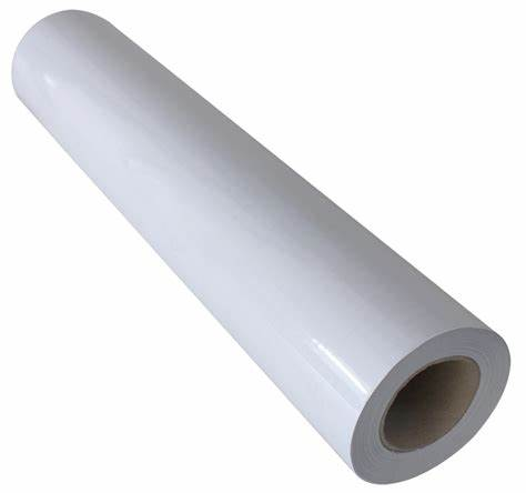 Eco-solvent Direct Factory Supply  No Curl Roll Up Green Media Rolls In White