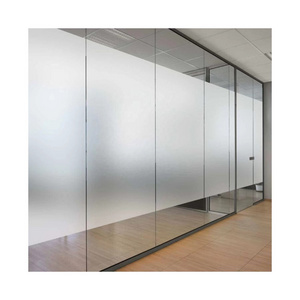 Factory OEM Office Building Glass Decoration Graphic Self Adhesive Vinyl Frosted Transparent Clear Window Privacy Film