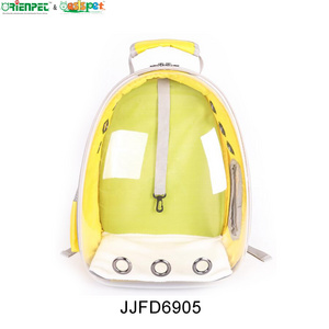 ORIENPET & OASISPET Pet Breathable hard shell backpack Pet outdoor transparent backbag Ready stocks JJFD6905 Pet bag