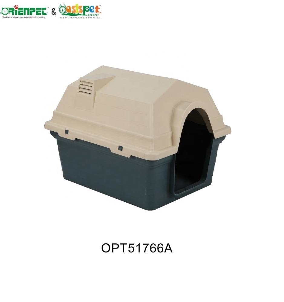 ORIENPET & OASISPET Pet Plastic dog house Dog kennel without door OPT51766A Pet products