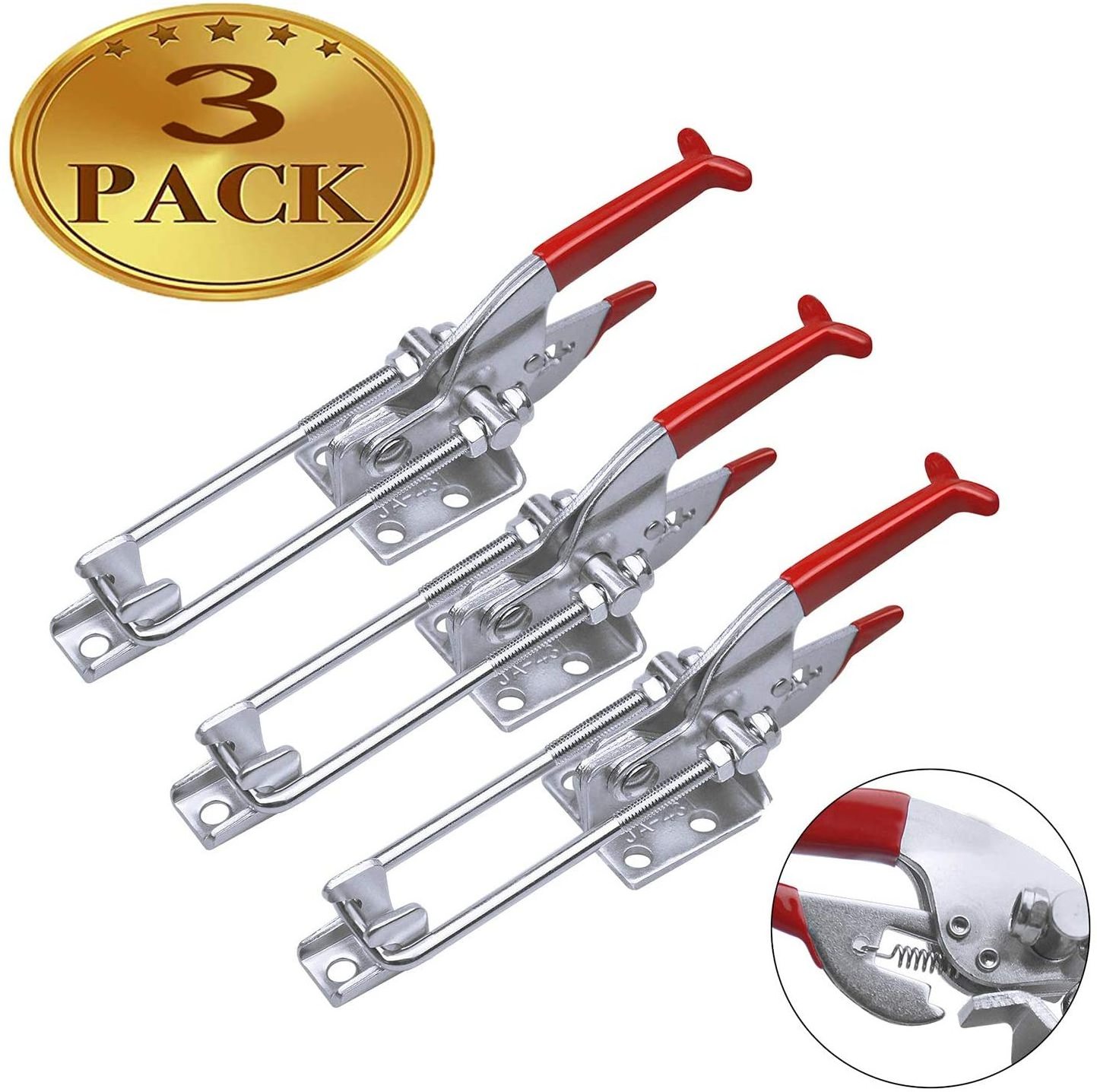 Heavy Duty Toggle Clamps Adjustable Latch U Bolt Self-lock Toggle Latch stainless steel toggle latch