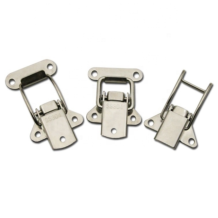 heavy duty adjustable Safety Feature Toggle Latch Stainless Steel Tool Lock Box Latch lock Toggle Latch