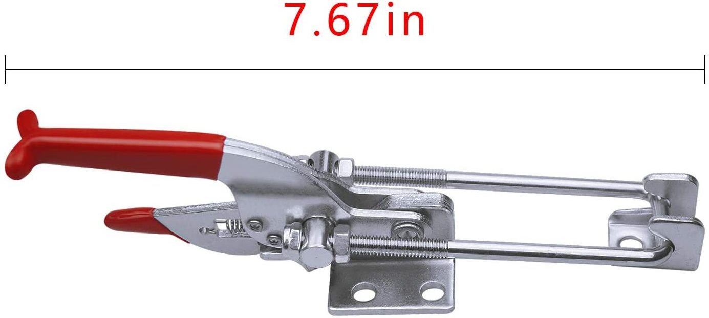 Heavy Duty A4001 Adjustable Stainless Steel Toggle Latch Type Quick Release Toggle Clamp Latch