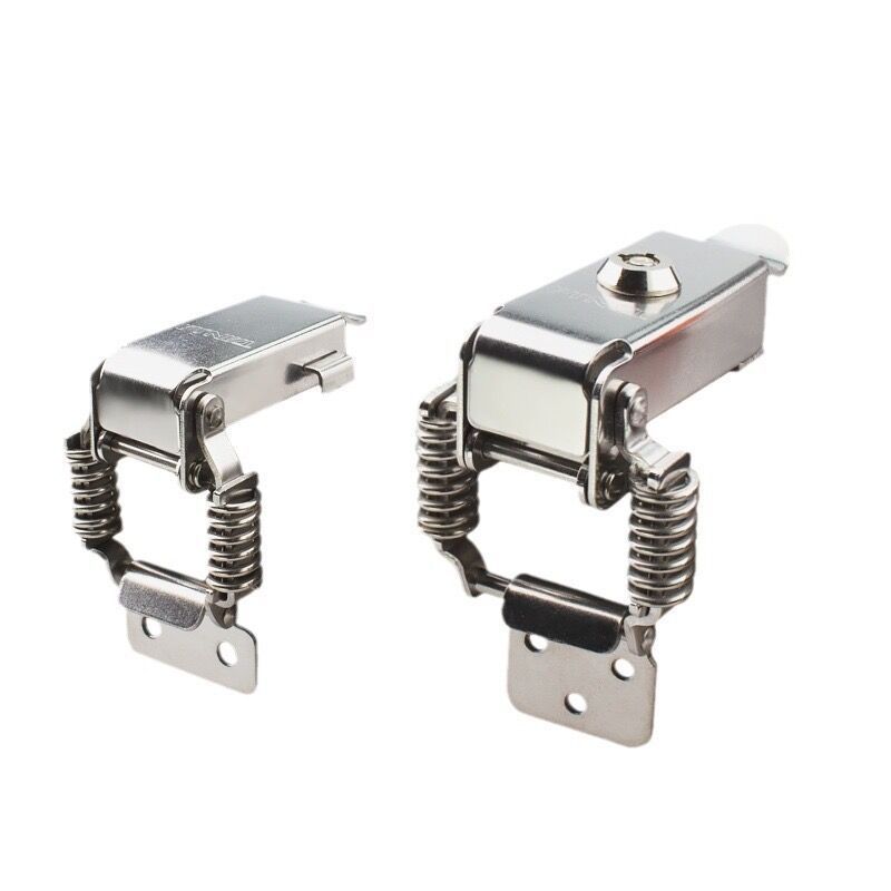 90 Degree Latches Stainless Steel With Spring Loaded Toggle Clamp