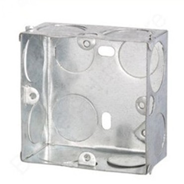 3*3 knockout sheet metal small steel box galvanized metal switch box