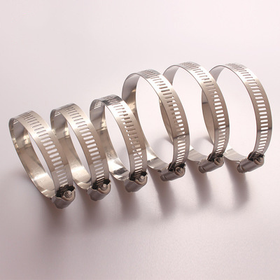 OEM ODM custom Stainless steel Adjustable Clamping Screw band gear hose clamp