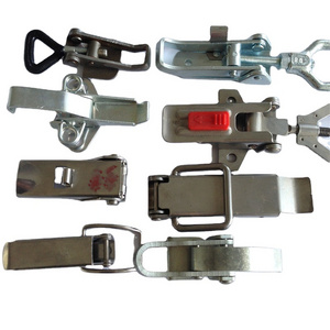 customized sheet metal stamping galvanized steel latch toggle clamp small box latch draw latch