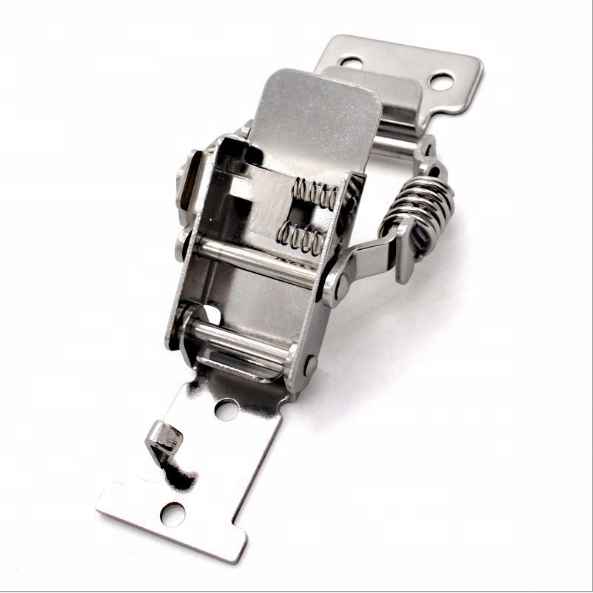 Stamping Stainless Steel 304 Spring Lever Hasp Toggle Clamps Latch Spring Loaded Toggle Lock