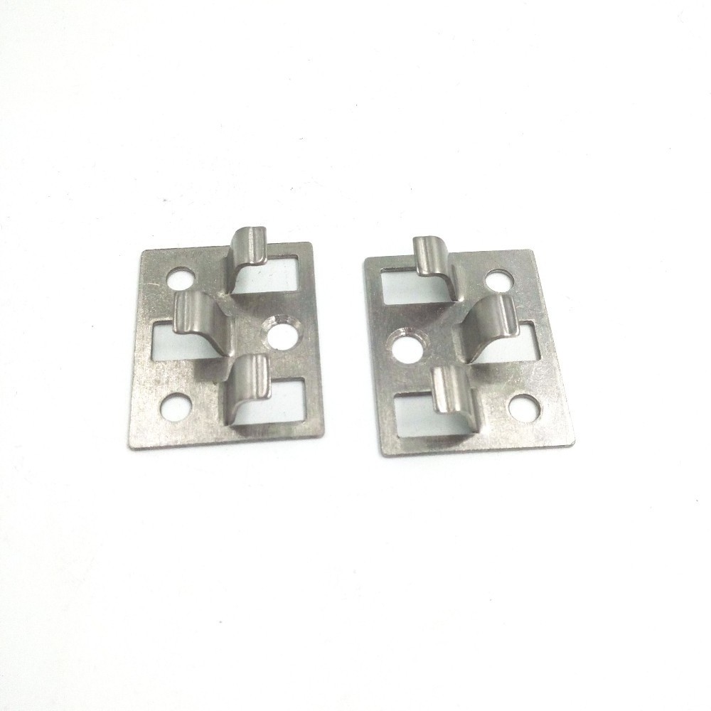 Universal Flooring Accessories Stainless Steel WPC Wood Composite Decking Clips With Screws