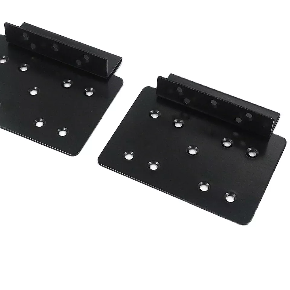 Bed Frame Post Double Hook Slot Rail Hooks Plates Bed Accessories