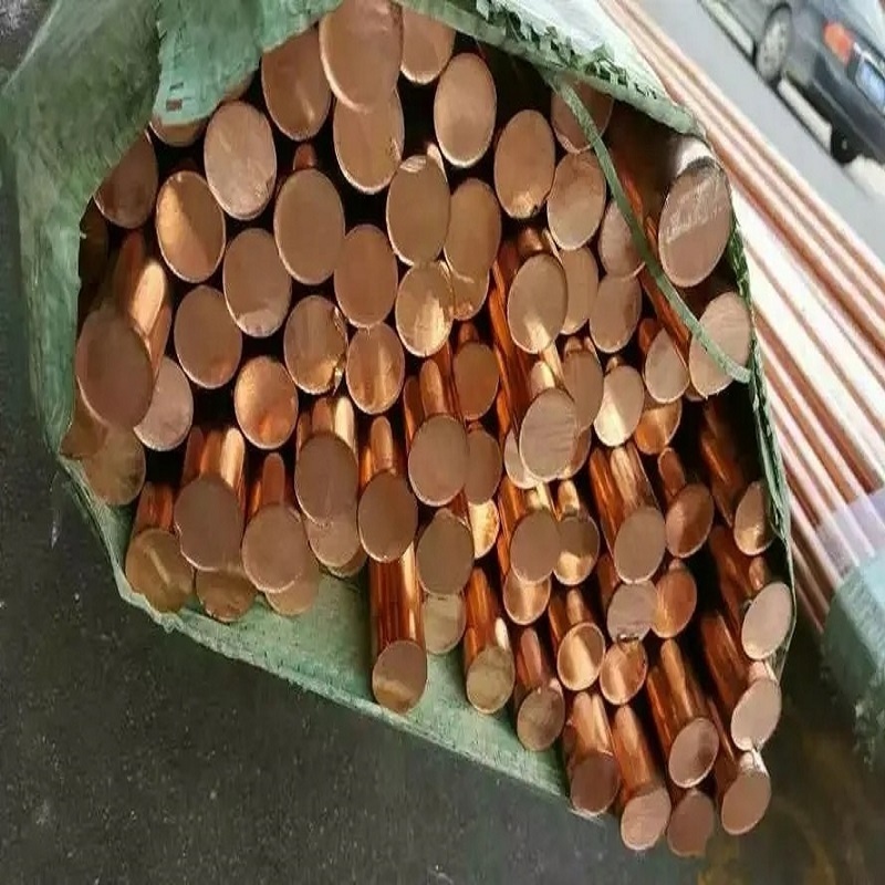 Copper Steel Ground Rod 1mm Pure Copper Iron Ground Rod 16mm 18mm Copper Earthing Bar