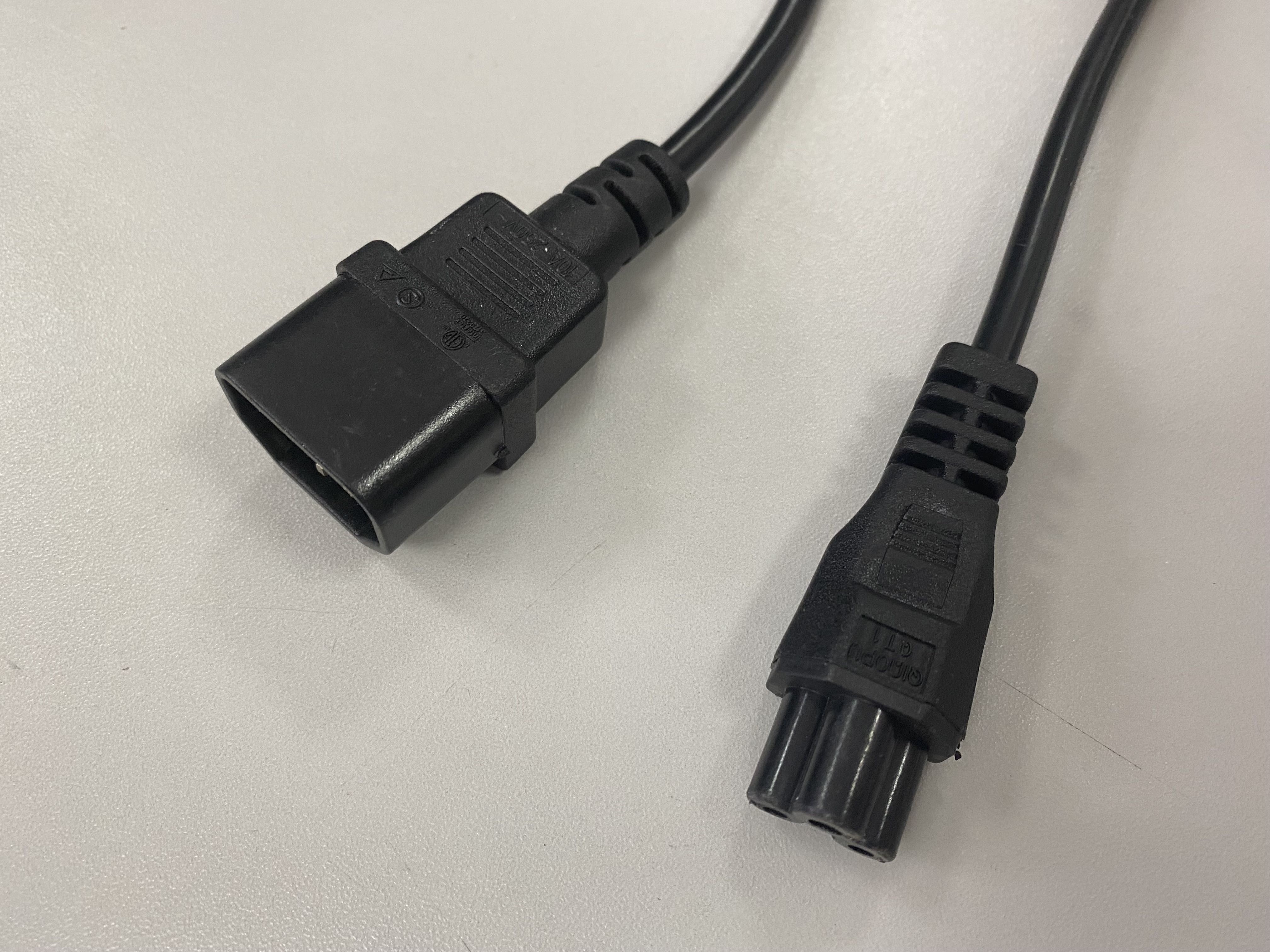 Plug Cable Socket Splitter Iec 320 c14 to double two Female Iec320 C13 2 Way Pdu splitter Y Computer C13 C14 Power Cord