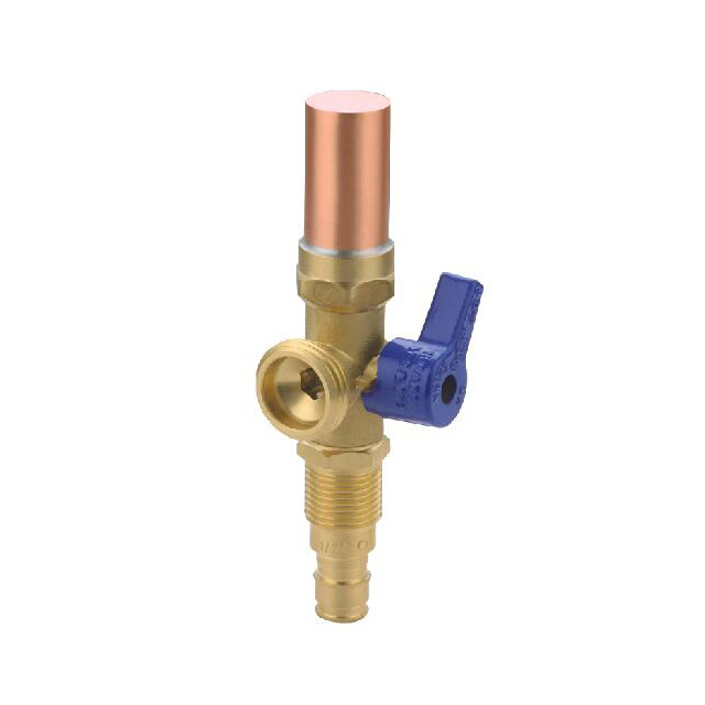 washing stop valve with water hammer arrestor PEX F1960 45degree,pex washing machine valve,Taizhou